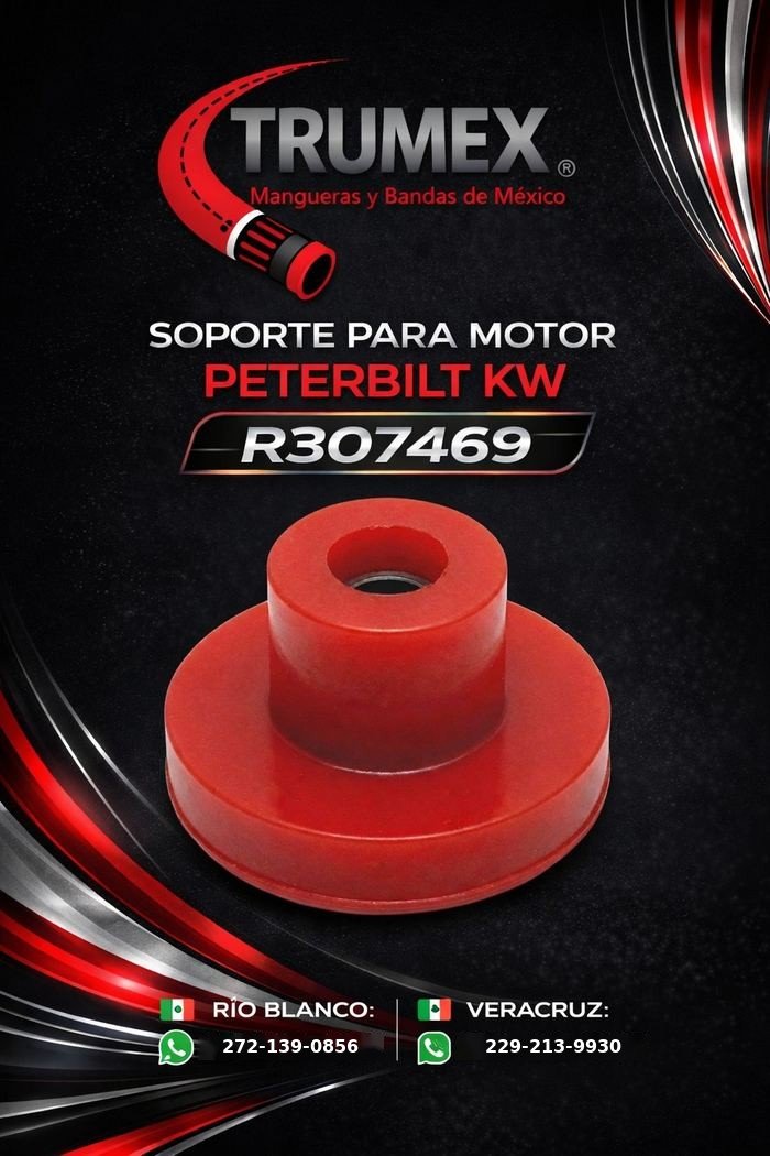 Soporte para motor Trumex, número de parte R307469
